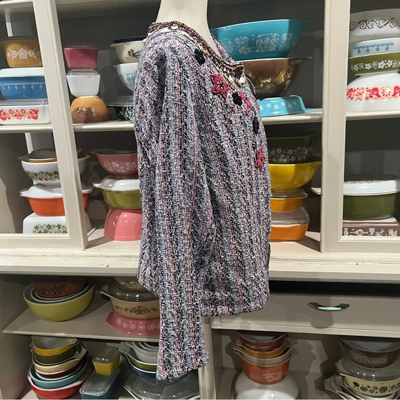 Anthropologie Summer Of Love
Suzy Tweed Jacket - Size Medium - Picture 9 of 15